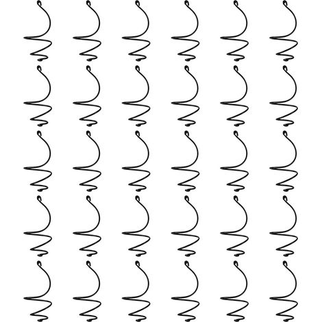 GALPADA 30 Supports pour plantes aériennes en spirale, support suspendu métal tillandsias sans terre (1/5)