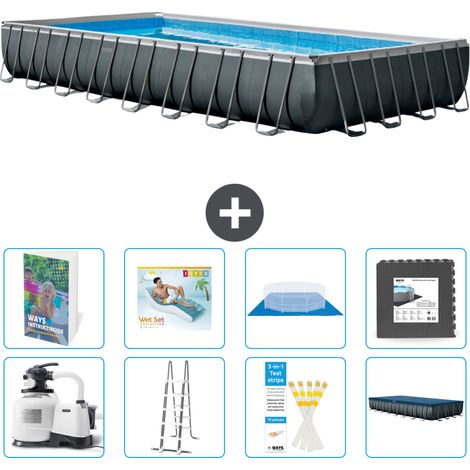 Ultra XTR Pool Rechteckig - 975x488x132 cm - 9-teilig S533