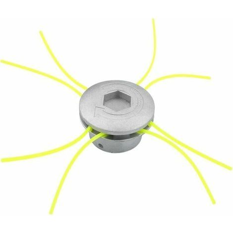 Tête de débroussailleuse universelle en aluminium, Tete Universelle Bobineaux pour jardin, pelouse, patio (1/5)
