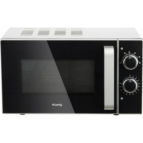 HKoenig VIO4 Micro-ondes / 20 L / Plateau tournant 24,5 cm / 6 niveaux de cuisson / 700 W / Minuterie (1/5)