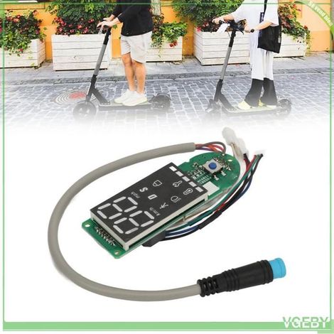 Fafeicy Circuit imprimé de tableau de bord de scooter électrique Pièces de rechange de carte de de carte de tableau de sport kit (1/5)