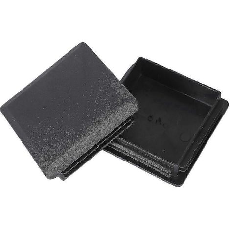 Bouchon carré en plastique pour tube, 80 mm x 80 mm, bouchon en deux parties (SP) (1/5)