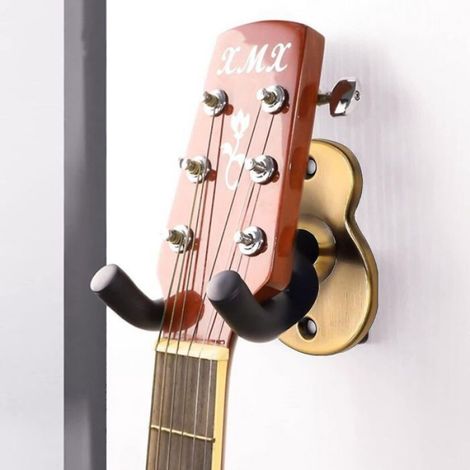 Crochet de guitare - Support de guitare - Crochet mural de guitare - 2 pièces - Crochet mural de support de support de guitare (1/4)