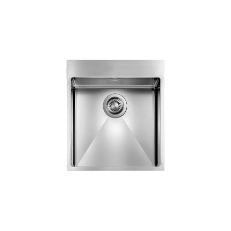Lavello FILORAGGIATO MIX 45X50X19 1 vasca ACCIAIO INOX (1/5)