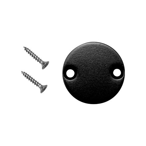 Kordo – Embout de main courante en aluminium gris anthracite RAL 7016 – 40mm de diamètre – Pour intérieur et extérieur – Raccord pour tube