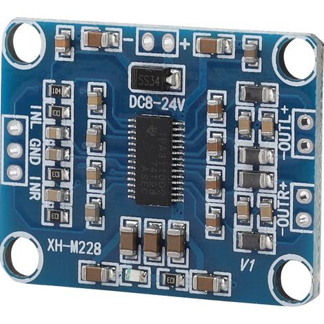 Module amplificateur stéréo audio numérique TPA3110 2 x 15 W, mini-binaural (1/5)
