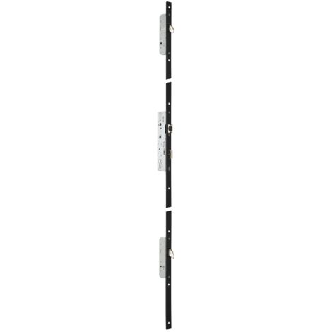 Cerradura TF3 de 3 puntos con eje STREMLER 26 U24x6mm de 41mm - pestillo de 1/2 vuelta + perno - 6570.41.4C