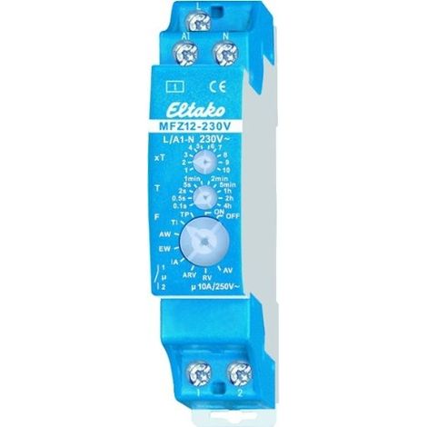 Eltako MFZ12-230V relé temporizado multifunción 230 V