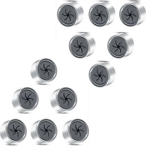 Set of 12 Tea Towel Holders, Kitchen Tea Towel Hook, Round Tea Towel Hanger for Kitchen, Bathroom and Home, Kitchen Towel Hanger, Kitchen Towel Holder Without Drilling (1/3)