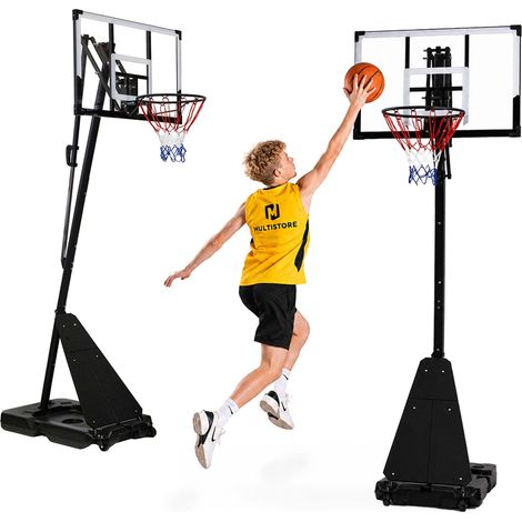 Adjustable Freestanding Basketball Hoop, 150-305 cm (1/5)
