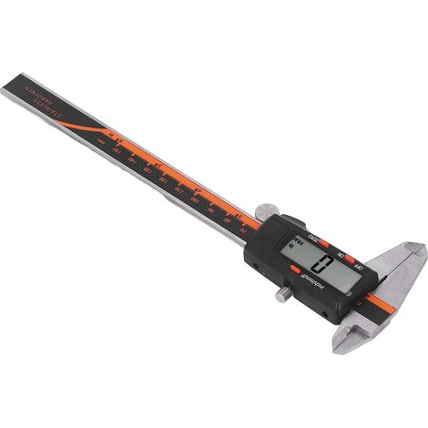 Étrier digital en acier inox 0‑150 mm avec affichage LCD pour une précision de mesure