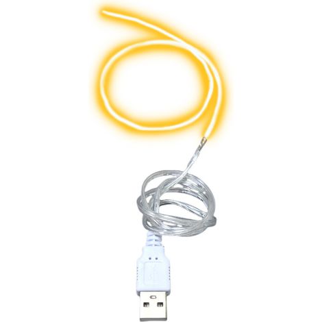 Lampada a filamento LED flessibile, luce dorata 2200K