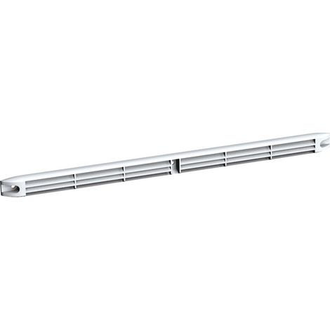 Atlantic – Capuchon de façade standard blanc pour VMC – Largeur 400mm – Hauteur 23mm – Épaisseur 12mm – 422353 (1/3)