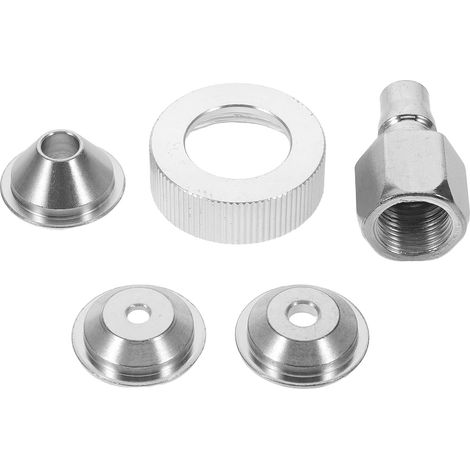 Jeu D'embouts pour Pistolet à Texture Murale 1 Pièce, Kit D'outils de Pulvérisation Pneumatique pour Cloisons Sèches, Accessoires Précis pour Peinture Texturée Mur et Plafond, (1/5)