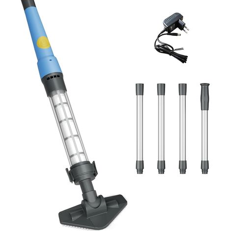2 in 1 Wireless Pool Vacuum - Rechargeable Pool Vacuum with 60 Minutes Battery Life, Wireless Pool Vacuum for Spa, Above Ground Pool and Small Pools, as Vacuum (1/5)