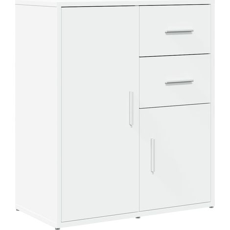 Sideboard/Anrichte/Buffet Weiß 60x31x70 cm Holzwerkstoff LXWW735633 (1/5)