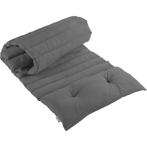 Matelas bain de soleil Pacifique gris 180 x 60 cm (1/3)