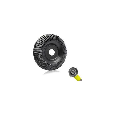 Disque bois meuleuse 125 mm, carbure de tungstène, 1 pièce, noir –