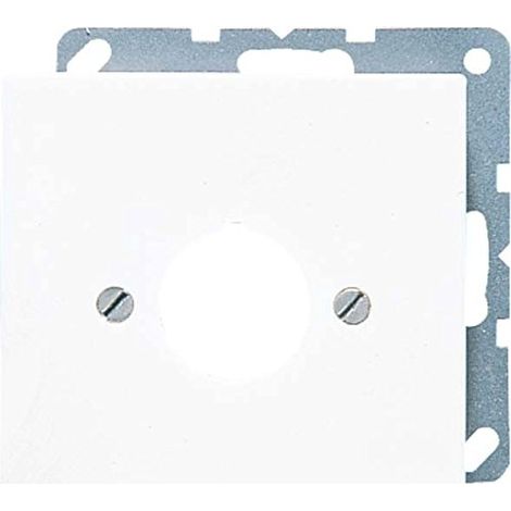 Plaque de finition Jung ls 964 ge design sans vis 8x8 cm