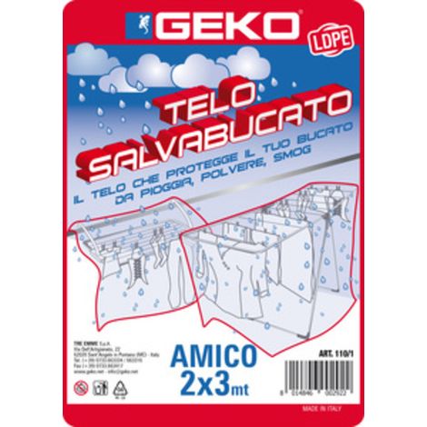 telo telone antipioggia amico protegge il bucato dalla pioggia e smog mt 3x2
