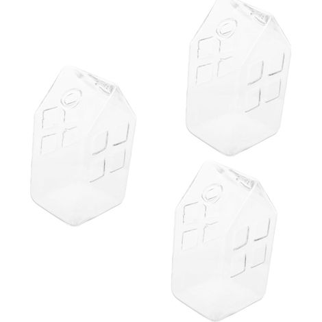 3 Pièces Arrangeur De Fleurs Transparent Vase en Verre Vase à Fleurs en Verre Pot De Bureau à Terrarium Terrariums en pour Plantes Décoration Table à Manger (1/5)