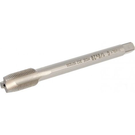 Taraud Machine HSS Rectifié Gun Bsp 1/8