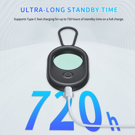 Ortviai Détecteur de Caméras Infrarouge Portable T02 avec Objectif Grand Diamètre 26 mm, Autonomie 30 Jours (1/4)