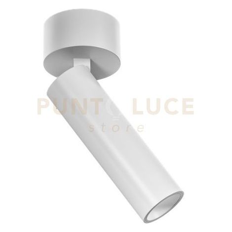 GFA1460C- SPOT FARETTO ORIENTABILE 1 LUCE ATTACCO LED 3000K 522LM 7W BIANCO SATINATO D.3,5CM