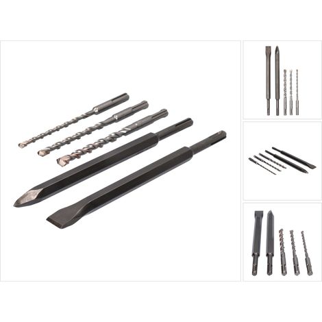Metabo - Juego de brocas y cinceles, 5 piezas 630465000 (1/5)