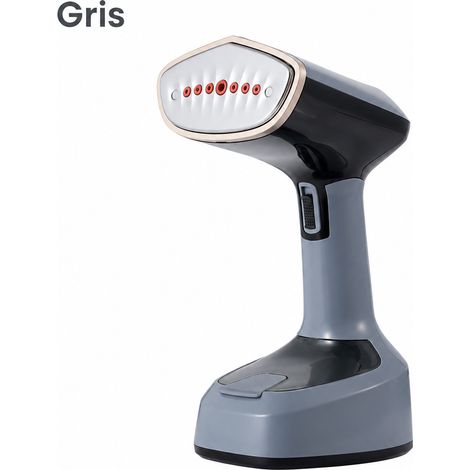 Défroisseur vapeur vertical et portable 1500W gris prise UK gris réf 6238 16,8 × 11,9 × 18,85 cm 820 g – Livraison gratuite