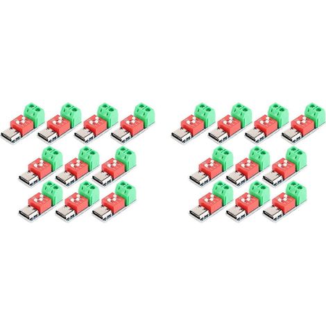 20PCS Type-C PD QC Déclencheur 5V-20V DC Module d'alimentation à tension réglable Réglage du cadran de tension Module (1/5)