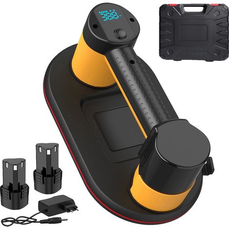 Ventouse de levage à aspiration, Affichage intelligent, Conception robuste, 1PC 2Batterie (1/2)