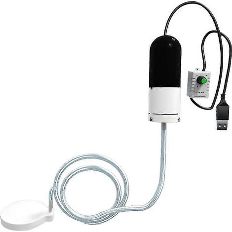 Pompe à air réglable pour aquarium, pompe à oxygène USB pour aquariums et bassins à poissons (1/5)