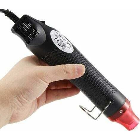 Portable Hot Air Gun Heat Gun 300W High Temperature for DIY and Embossing in Heat Shrink Film or Drying (1/4)