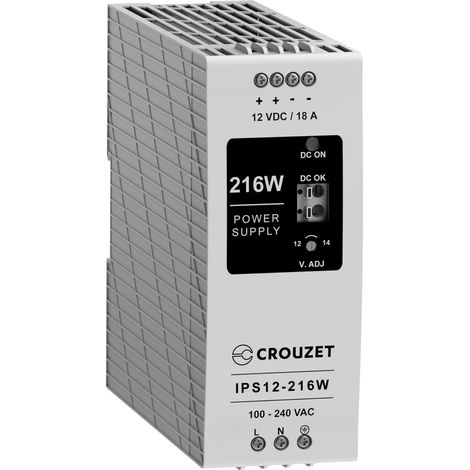 Crouzet 89452241 Industrienetzteil 12 V 18 A 216 W Inhalt 1 St.