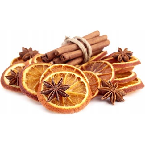 Mezcla seca de rodajas de naranja, canela y anís, 1 paquete. (1/5)