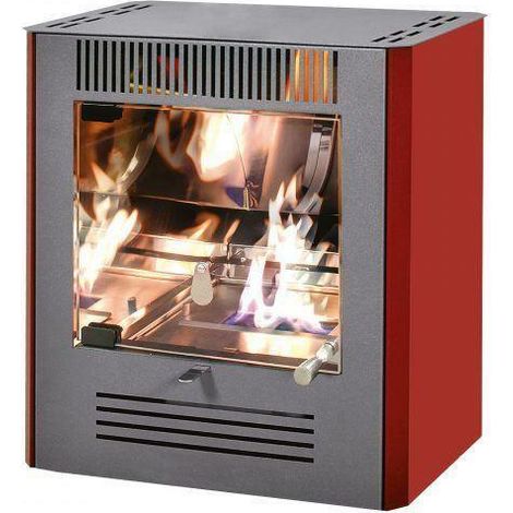 Tecno Air System Biostufa Mini Ruby Freistehend Bio-Ethanol Bordeaux