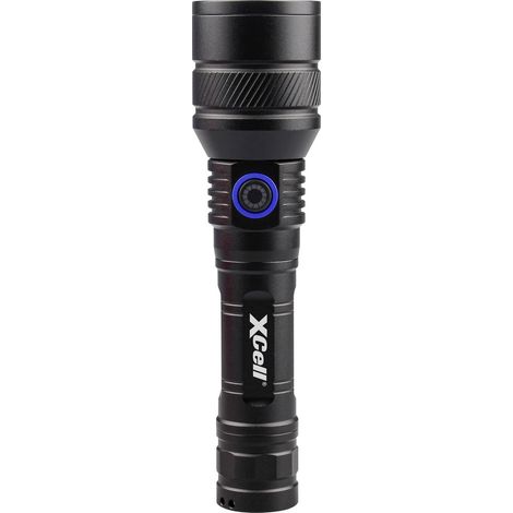 XCell Lunalux Pro LED Taschenlampe Große Reichweite, mit Stroboskopmodus, mit USB-Schnittstelle akku (1/2)