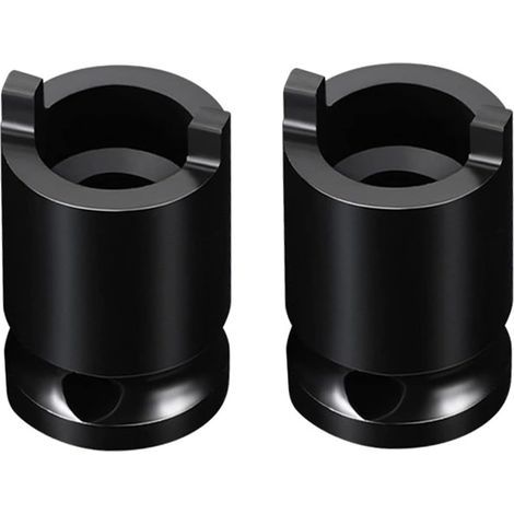 Clé à douille pour meuleuse d'angle - Outil à cliquet - Adaptateur de douille - Adaptateur de mandrin - Manchon de clé électrique manuelle universelle pour clés à chocs et à cliquet (1/4)