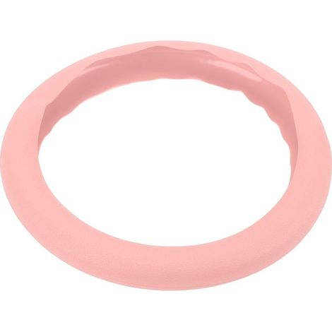 Housse Volant Silicone Rose - Anti-Dérapant, Lavable, Anti-Transpirant, Universel (1/5)