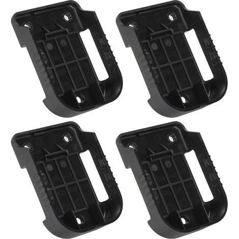 Support de fixation pour batteries Bosch 18V - Lot de 10 étuis de rangement pour outils sans fil (1/5)