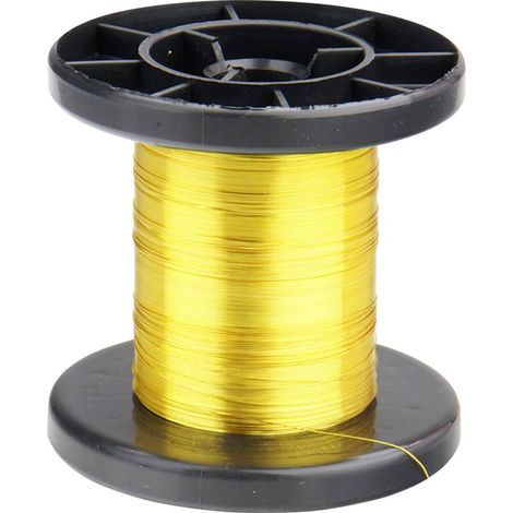 Donau Elektronik Filo di rame smaltato Diametro (con Isolante)=0.15 mm 100 m