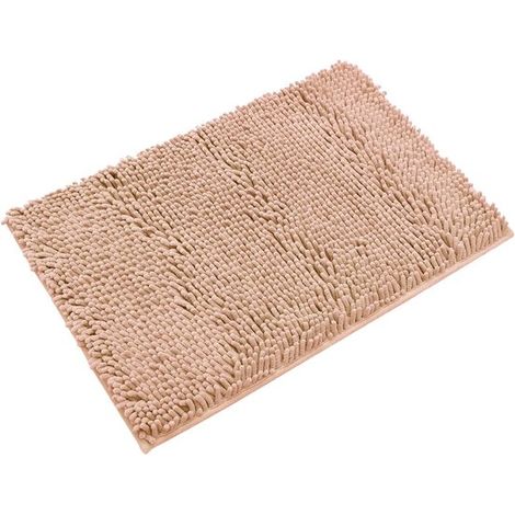 Tappetino antiscivolo per bagno - Tappetino antiscivolo per bagno - Tappetino per pavimento - Tappeto in ciniglia - Adatto per zone doccia - Pavimenti - Arredamento per la casa - Vasche da bagno - Mar