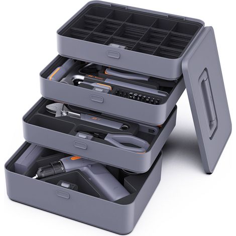 Caisse à outils compacte 74 pièces (1/5)