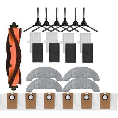 Pour Dreame MOVA E20/E20 Pro/E20 Pro Plus/Trouver E20 série pièces détachées Aspirateur brosse filtre Lavage sac à poussière (1/5)