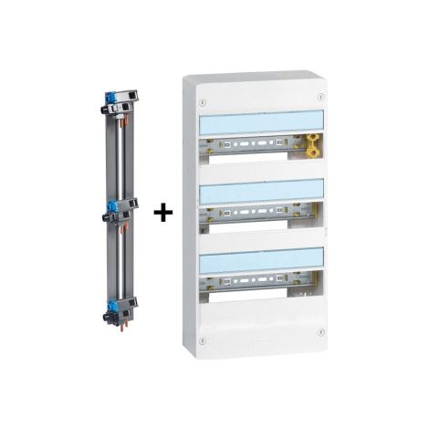 Legrand - Drivia - Coffret 3x13 + Peigne vertical - Ref. : 401213+405001 (1/4)