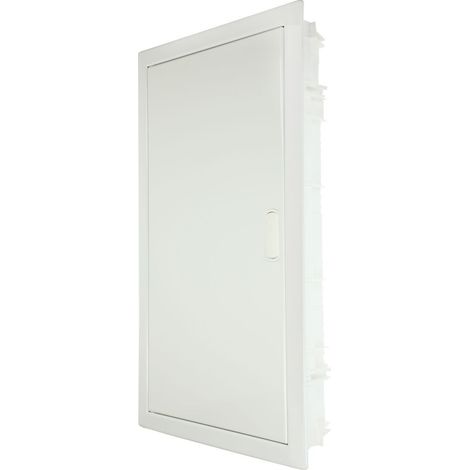 Legrand – Coffret électrique nu 36+6 modules 63A – Borne neutre et terre – IP30 – Dimensions 555x350x70mm – Métal blanc - modules-63A (1/2)