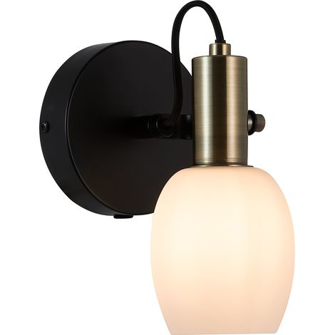 Applique murale luminaire ARILD  Métal Noir H. 20 IP20 Nordlux-Intérieur