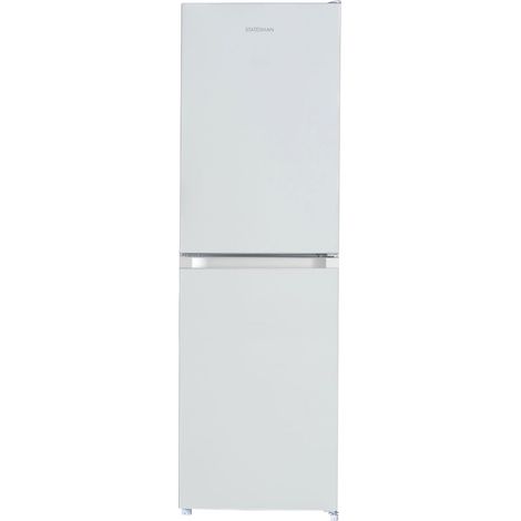 Statesman F01754LFW Freestanding 50/50 Fridge Freezer Low Frost, 154L Fridge, 100L Freezer, 54 cm Wide, White