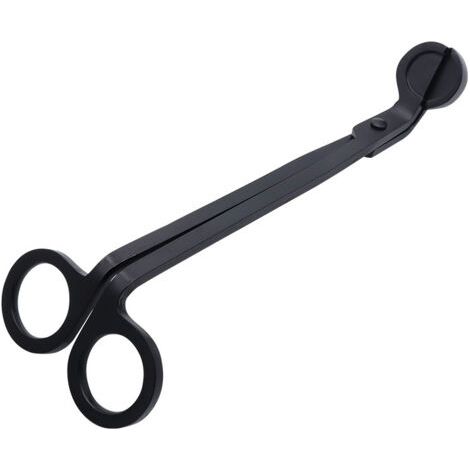 Taglia stoppino – taglia stoppino – per amanti delle candele profumate – stoppino in acciaio inox – accessori per candele – taglia stoppino per tagliare gli stoppini – nero